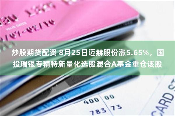炒股期货配资 8月25日迈赫股份涨5.65%，国投瑞银专精特新量化选股混合A基金重仓该股