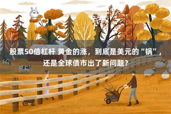 股票50倍杠杆 黄金的涨，到底是美元的“锅”，还是全球债市出了新问题？