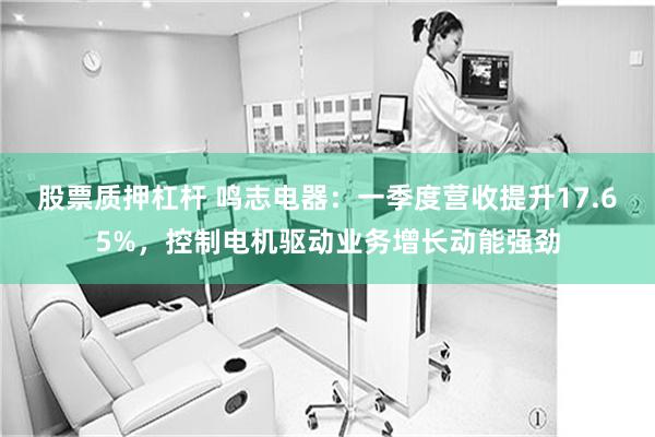 股票质押杠杆 鸣志电器:一季度营收提升17.65%,控制电机驱动业务增长动能强劲