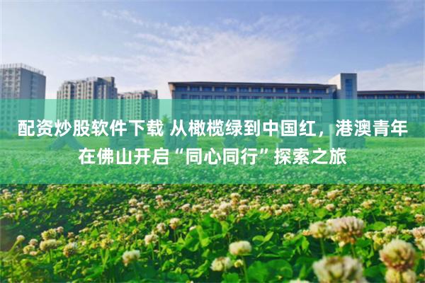 配资炒股软件下载 从橄榄绿到中国红，港澳青年在佛山开启“同心同行”探索之旅