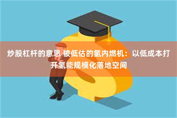 炒股杠杆的意思 被低估的氢内燃机：以低成本打开氢能规模化落地空间