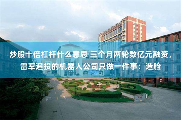 炒股十倍杠杆什么意思 三个月两轮数亿元融资，雷军追投的机器人公司只做一件事：造脸