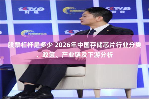股票杠杆是多少 2026年中国存储芯片行业分类、政策、产业链及下游分析
