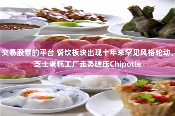 交易股票的平台 餐饮板块出现十年来罕见风格轮动,芝士蛋糕工厂走势碾压Chipotle