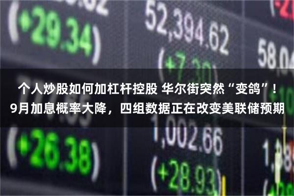 个人炒股如何加杠杆控股 华尔街突然“变鸽”！9月加息概率大降，四组数据正在改变美联储预期