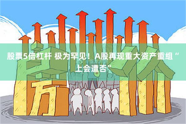 股票5倍杠杆 极为罕见！A股再现重大资产重组“上会遭否”